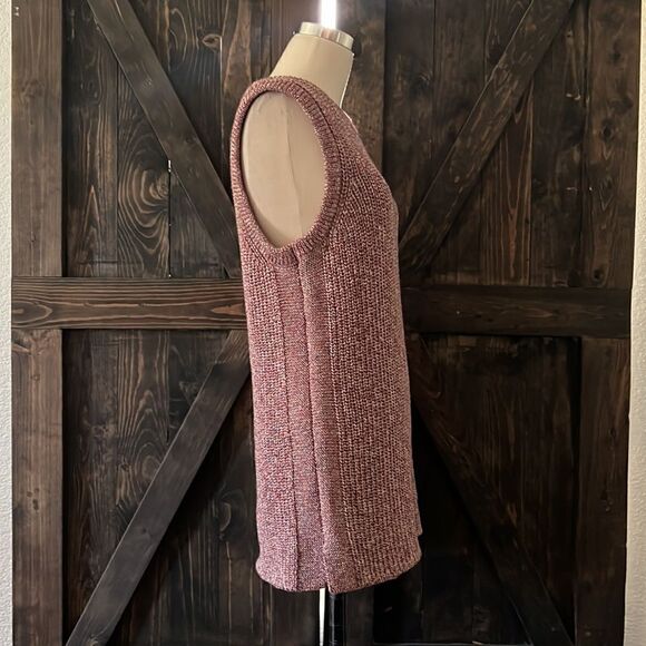 ELLA MOSS CORAL FLAMES SWEATER VEST
KNIT PULLOVER PINK STRETCH Sz- - Picture 5 of 11